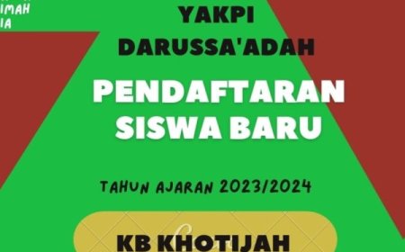 PPDB PAUD KB. KHOTIJAH 2023-2024