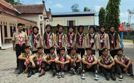 MA Darussa'adah Borong Piala di Jamboree Tingkat Kwarran Petanahan
