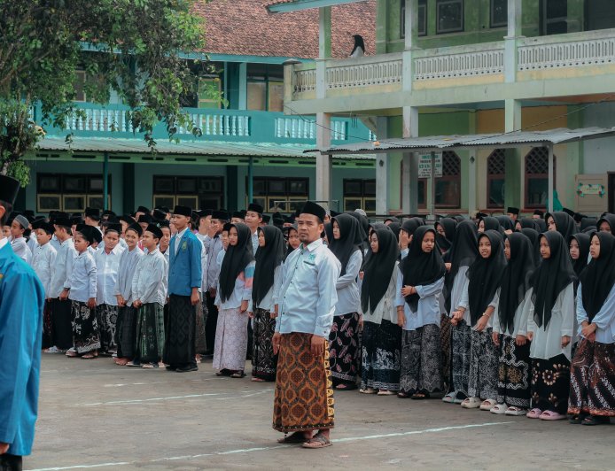 Upacara Hari Santri Nasional YAKPI Darussa’adah Kebumen